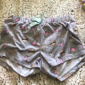 Kids pajama shorts